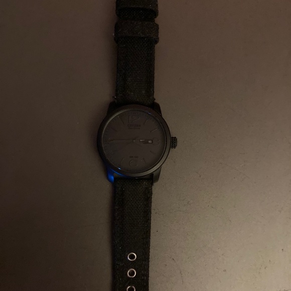 All black Citizen Watch - Picture 3 of 4